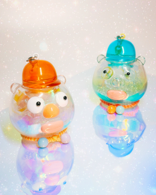 🌙💭夢中の厚嘴人 — 鎖匙扣 Lippy in the dream - Keychain💭🌙