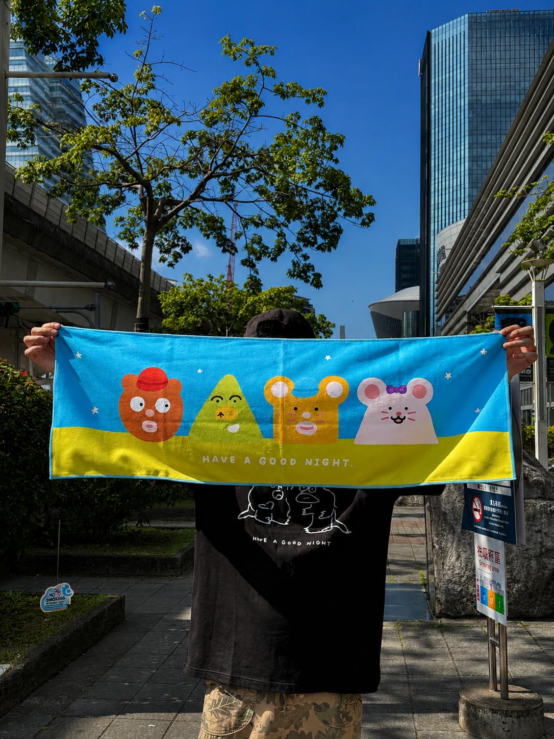 Have a goodnight Towel 毛巾
