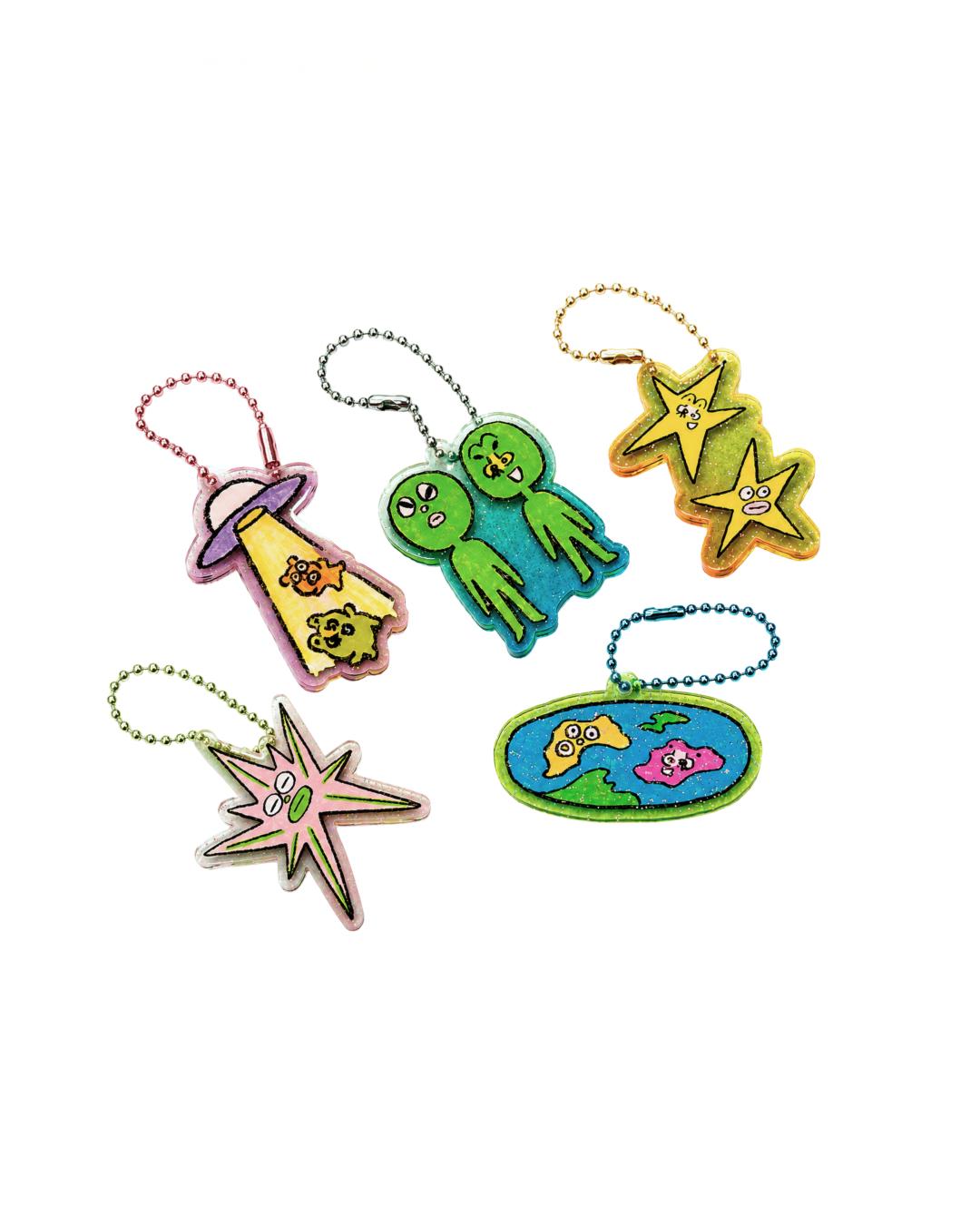 👽外星系列鎖匙扣 Alien Keychain👽